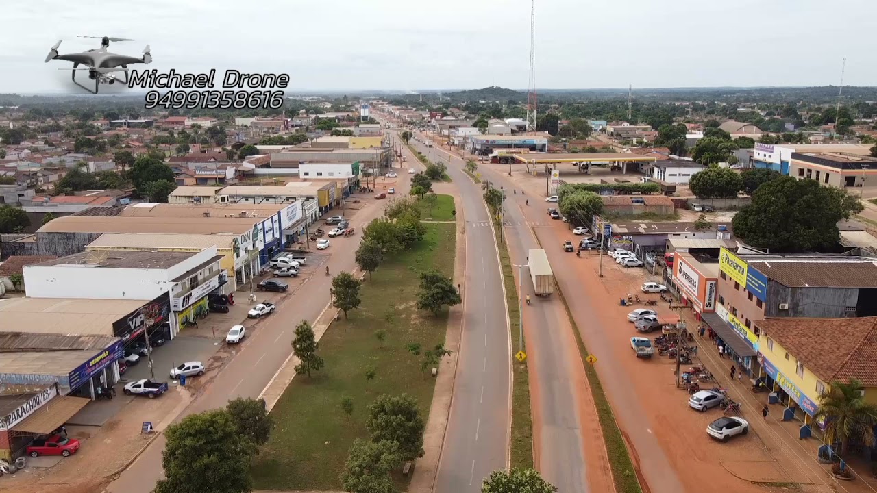 Avenida Araguaia em redenção do Pará