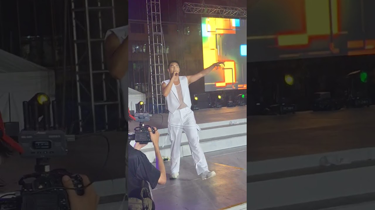 Darren Espanto performed during the Palarong Pambansa 2024 Closing Ceremony