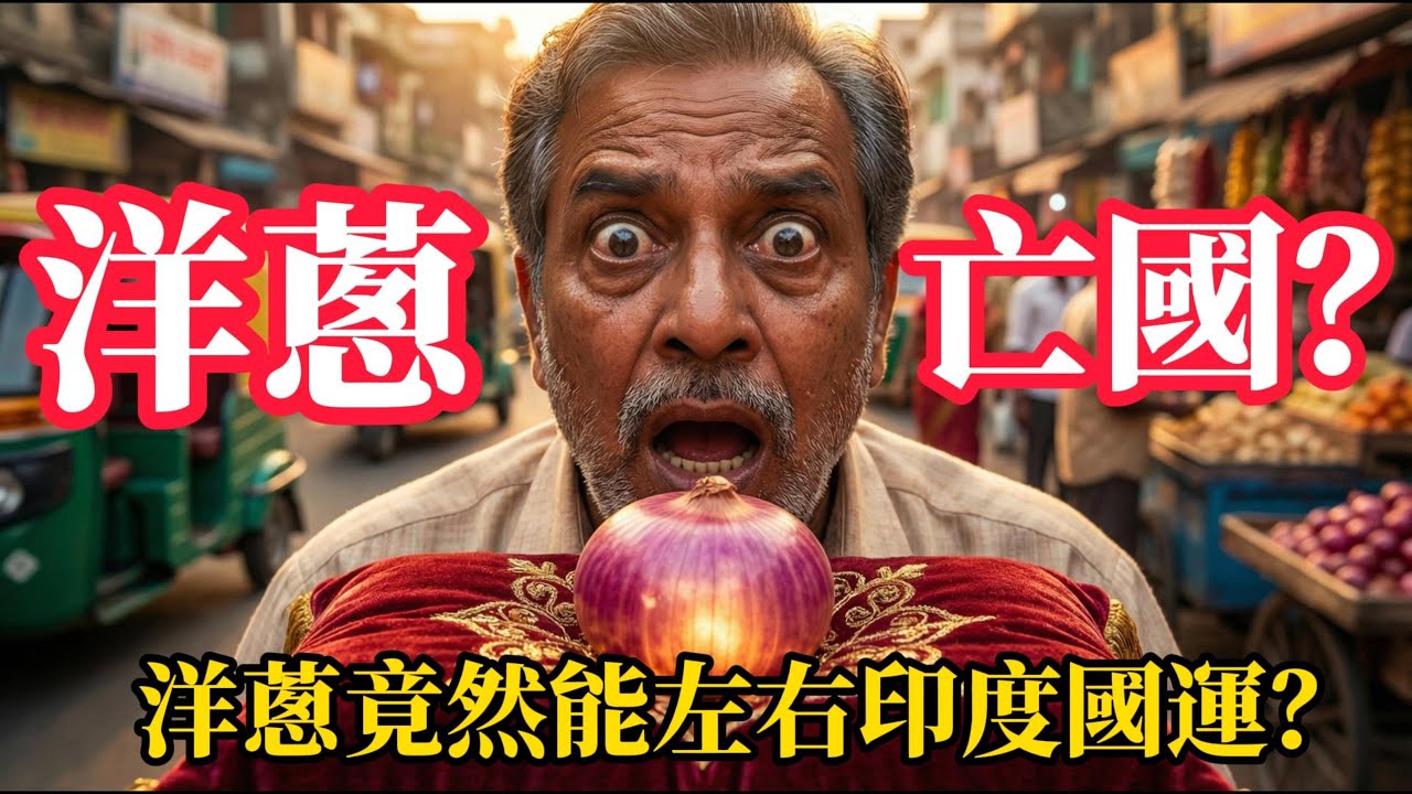 你敢相信吗？一颗洋葱竟能推翻印度政府！😱 揭秘印度“洋葱陷阱”背后的惊人真相！