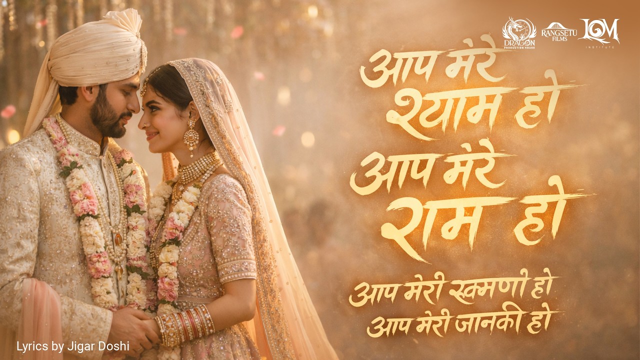 Aap Mere Shyam Ho | Royal Wedding Couple Song | Dulha–Dulhan #WeddingSong #IndianBride #Newsong