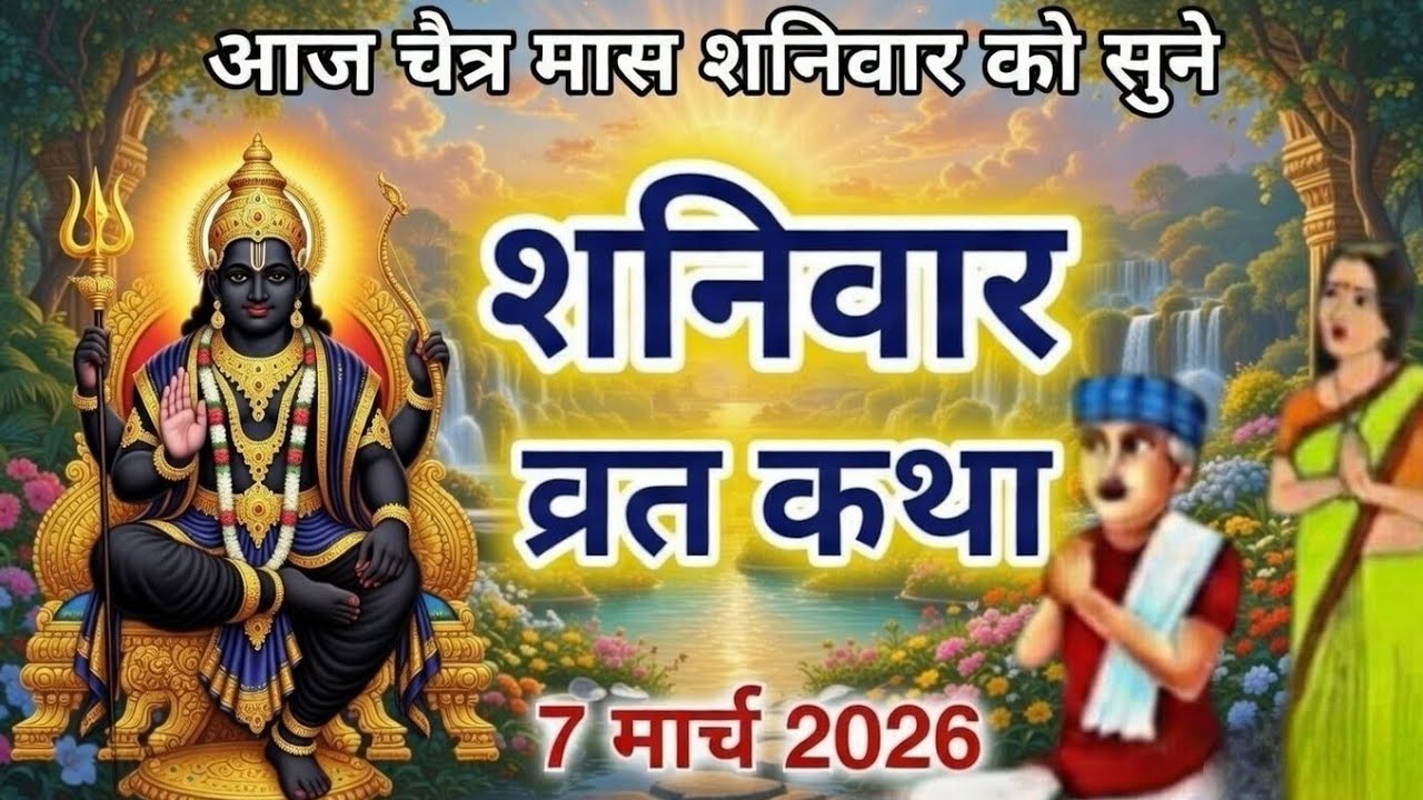 शनिवार व्रत कथा | शनि देव की पावन कथा |शनि देव को प्रसन्न करने की चमत्कारी कथा | Shaniwar Vrat Katha