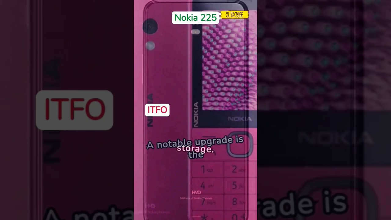 Nokia 225 4G (2024): A Classic feature phone Returns with USB-C! #itfo #nokia2254g @ITFO