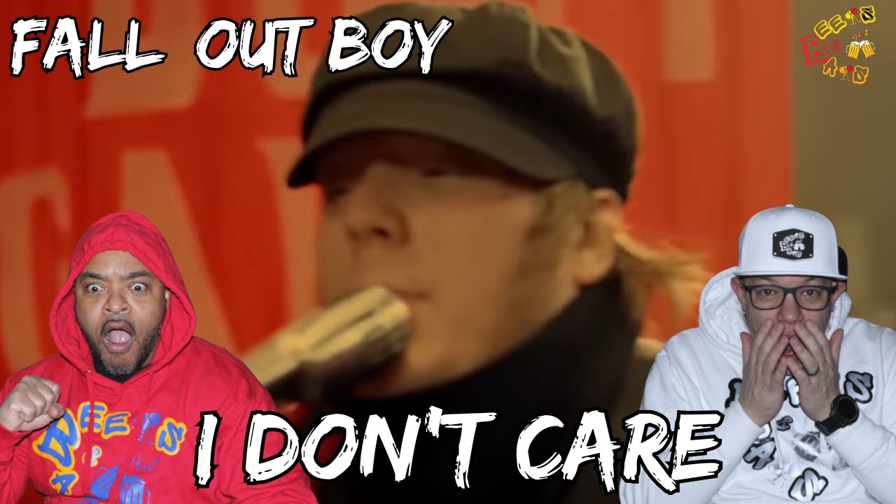 THIS IS WHY FALL OUT BOY IS #1!!! | HIP HOP HEADS React to Fall Out Boy - I Don't Care