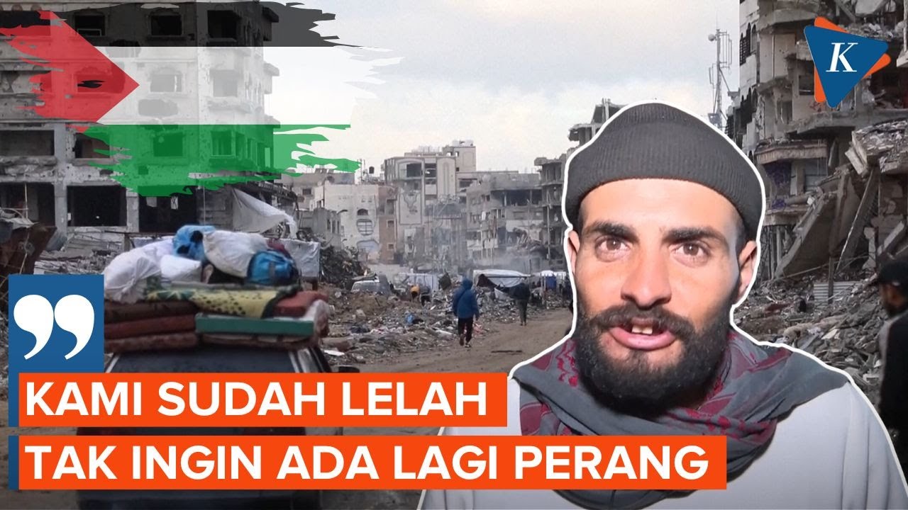 Warga Palestina di Gaza Ingin Gencatan Senjata Dilanjutkan: "Kami Sudah Lelah..."