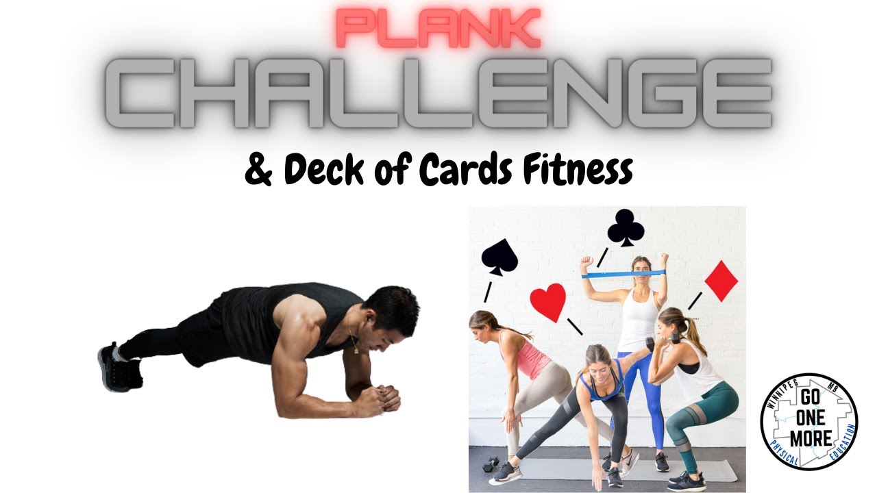 P.E at Home: Plank Challenge and Deck of Cards Fitness