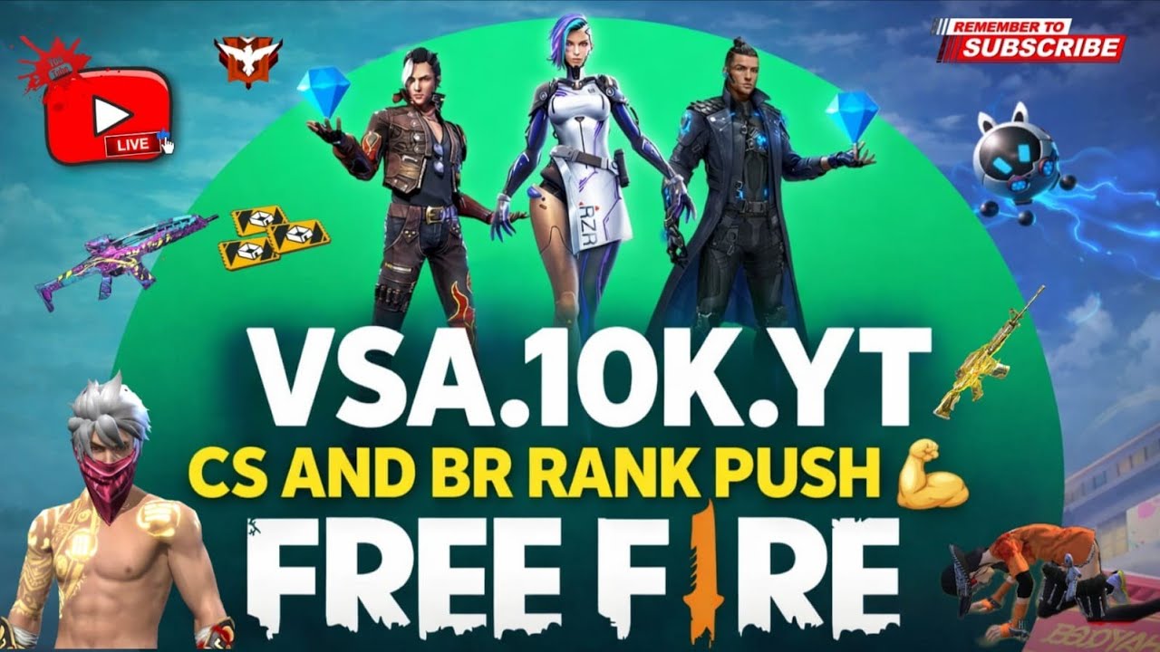 VSA.10K.YT. TAMILAN LIVE ON CS AND BR RANK PUSH 💪🫷