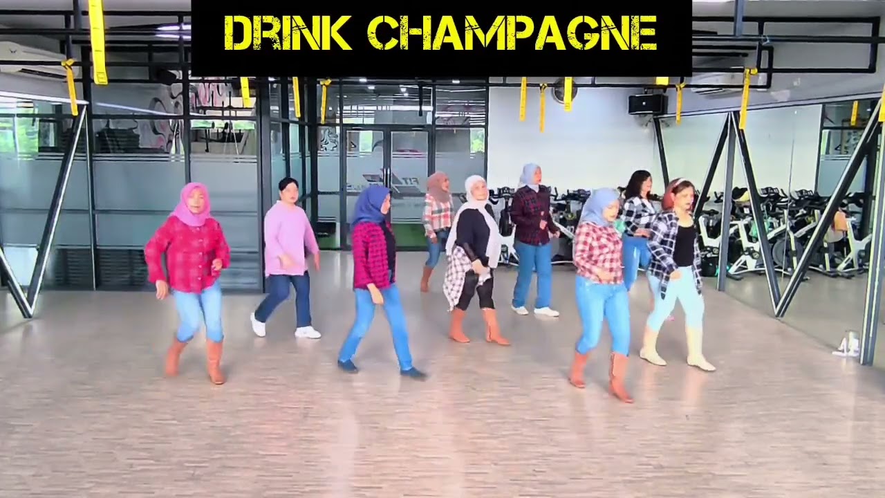 DRINK CHAMPAGNE | Demo: Fit Place WILD Class South City, Pdk.Cabe, Tangsel