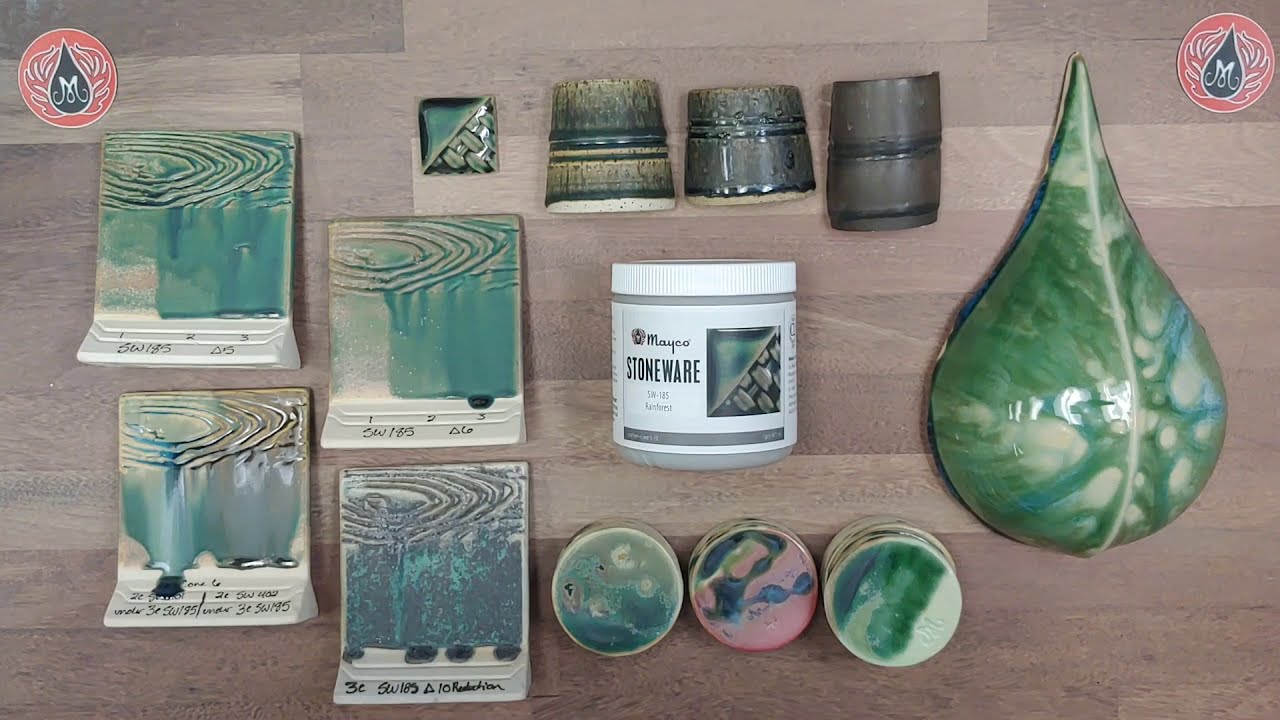 Glaze Profile: SW-185 Rainforest