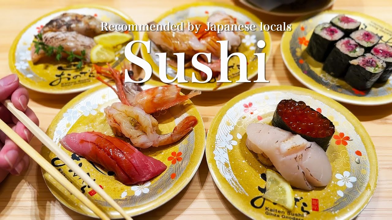 Must-Try Sushi in Tokyo | Onodera Omotesando (Affordable Luxury 🍣) | 回転鮨おのでら表参道 | Tokyo Vlog