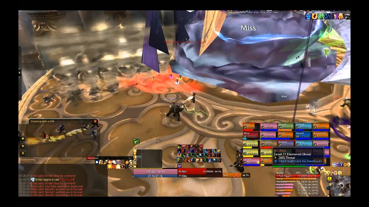 Paragon vs Al'Akir 25man (Cataclysm Beta)