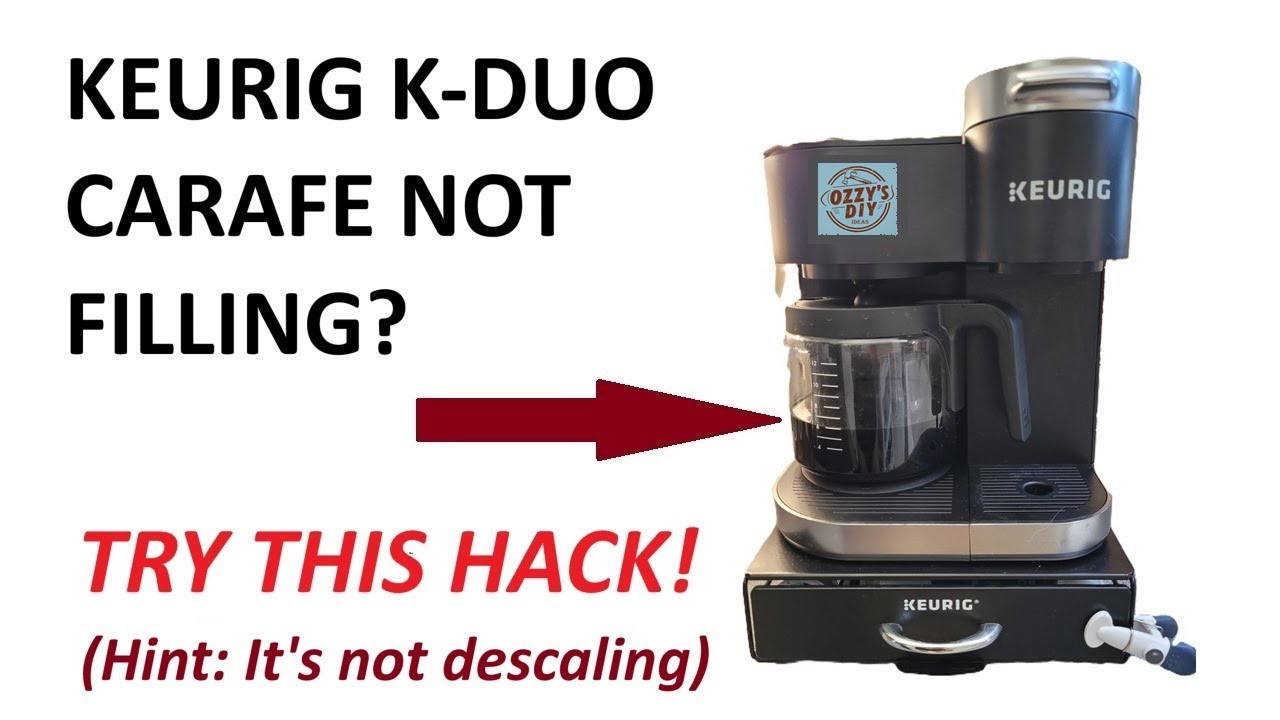 Keurig K-Duo не заваривает полный кофеварочный аппарат? (ИСПРАВЬТЕ ЭТО С ПОМОЩЬЮ ЭТОГО!)
