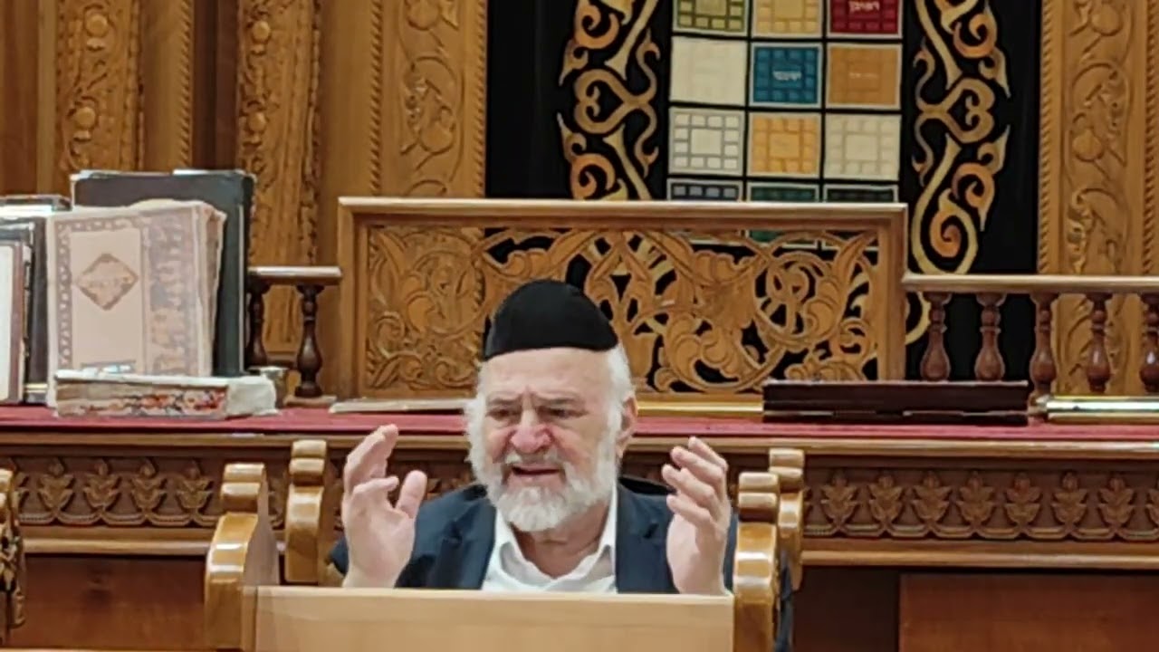 הרב ברוך רוזנבלום פרשת בשלח תשפ