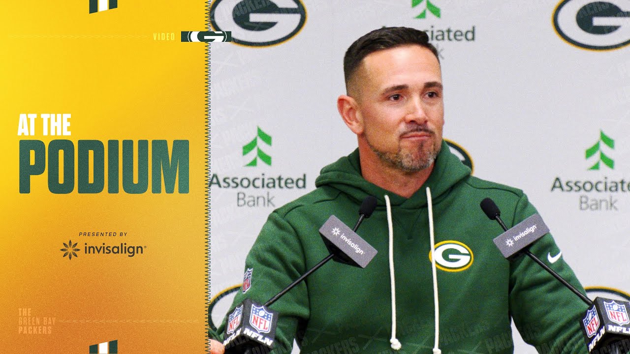 Matt LaFleur describes rivalry game against Chicago Bears as 'back-and-forth battle'