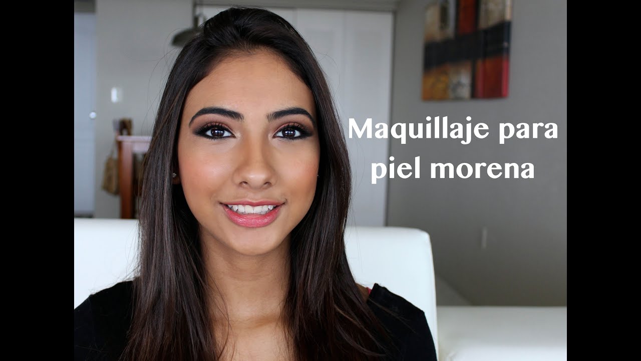 Maquillaje para piel morena