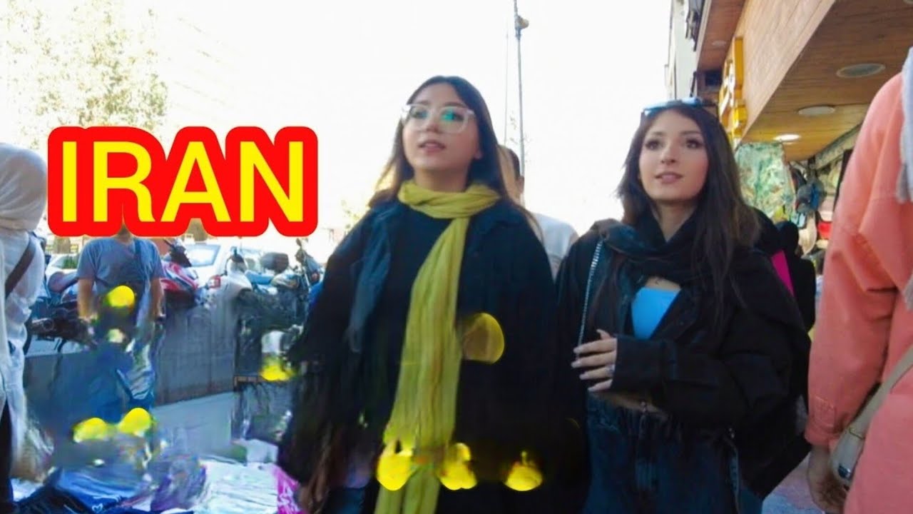 Walking tour in tehran|Freedoms of young Iranians in hot summer days#tehran#iran