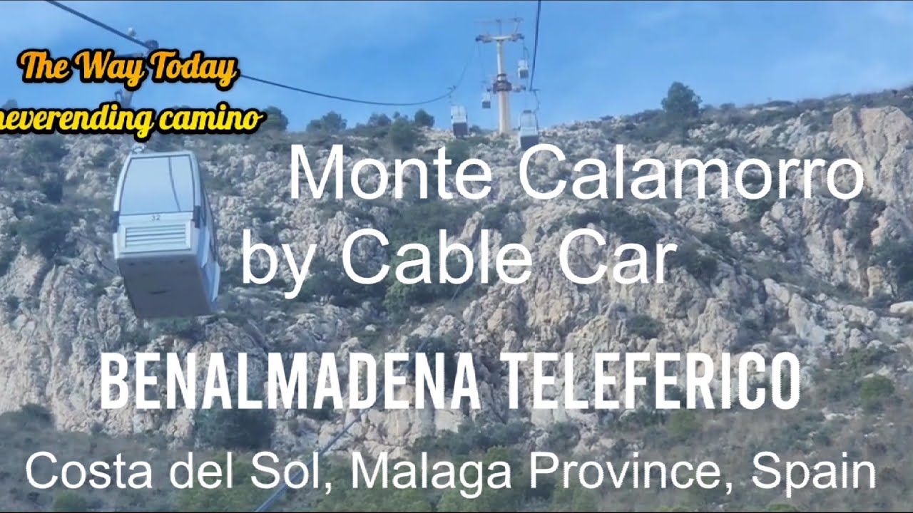 February 25th 2026 Monte Calamorro by Cable Car Teleferico, Benalmadena, Malaga Province, Spain 