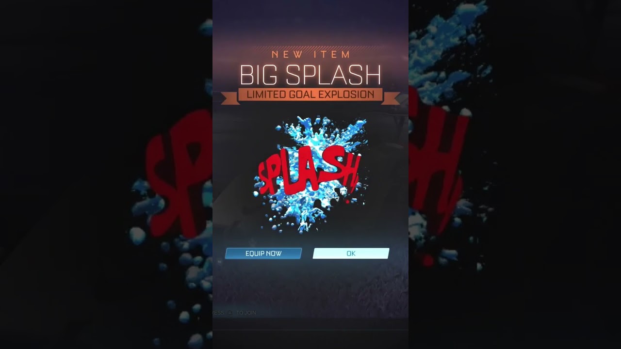 PAINTED BIG SPLASH INSANE PULL | Rocket League #forpickapixel