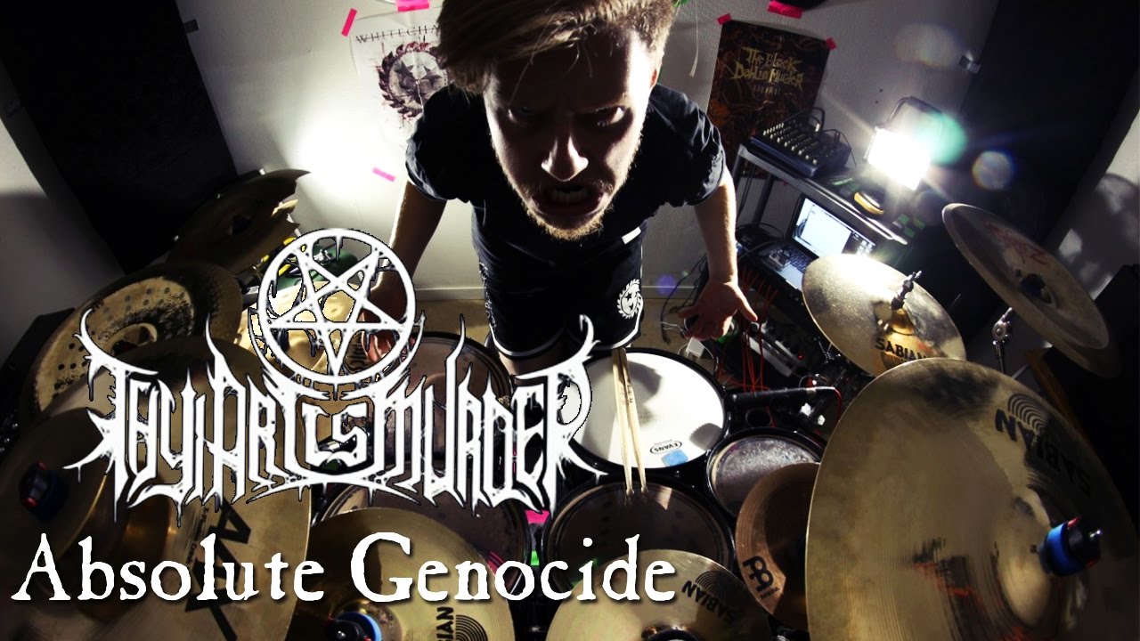 Thy Art Is Murder - Absolute Genocide - Drum Cover By Adam Bj&ouml;rk