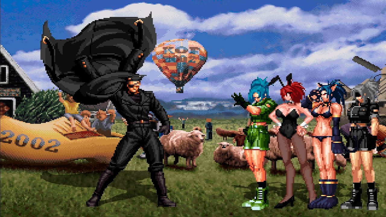 [KOF Mugen] Heidern vs Leona Heidern Team