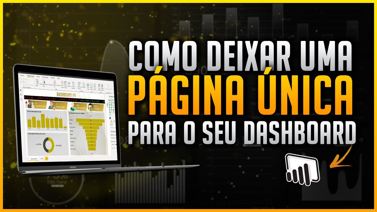 Como Deixar Uma Página Única para o seu Dashboard Inteiro no Power BI