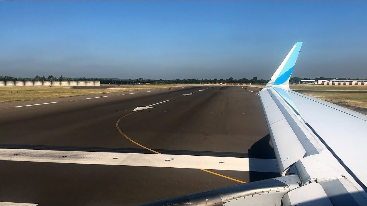Immediate Clearance (FAST ROLLING TAKEOFF) | Eurowings Airbus a320 | Engine Scream