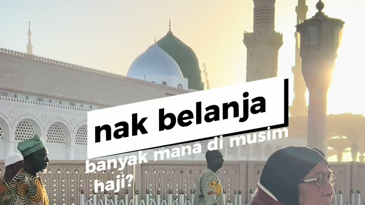 Berapa duit poket belanja Haji 2025, anggaran terkini