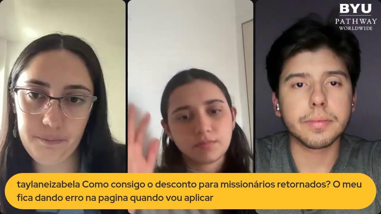 Perguntas e respostas sobre a BYU-Pathway!