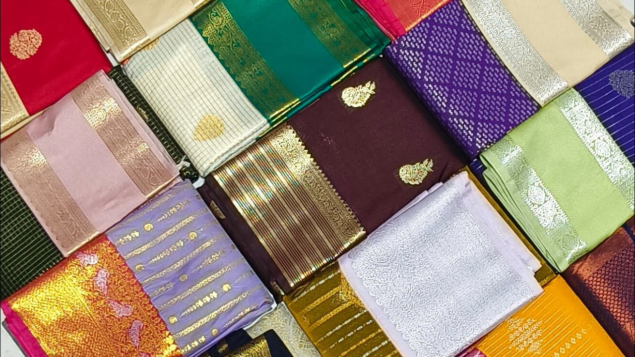 ₹1199/-&1499korvai ||  bridal kanchi silk sarees pan India free shipping || order 9363634114