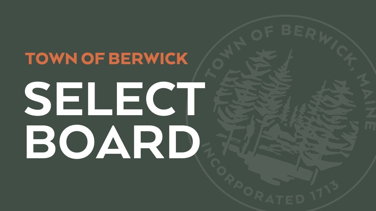 Select Board Meeting - February 3, 2026