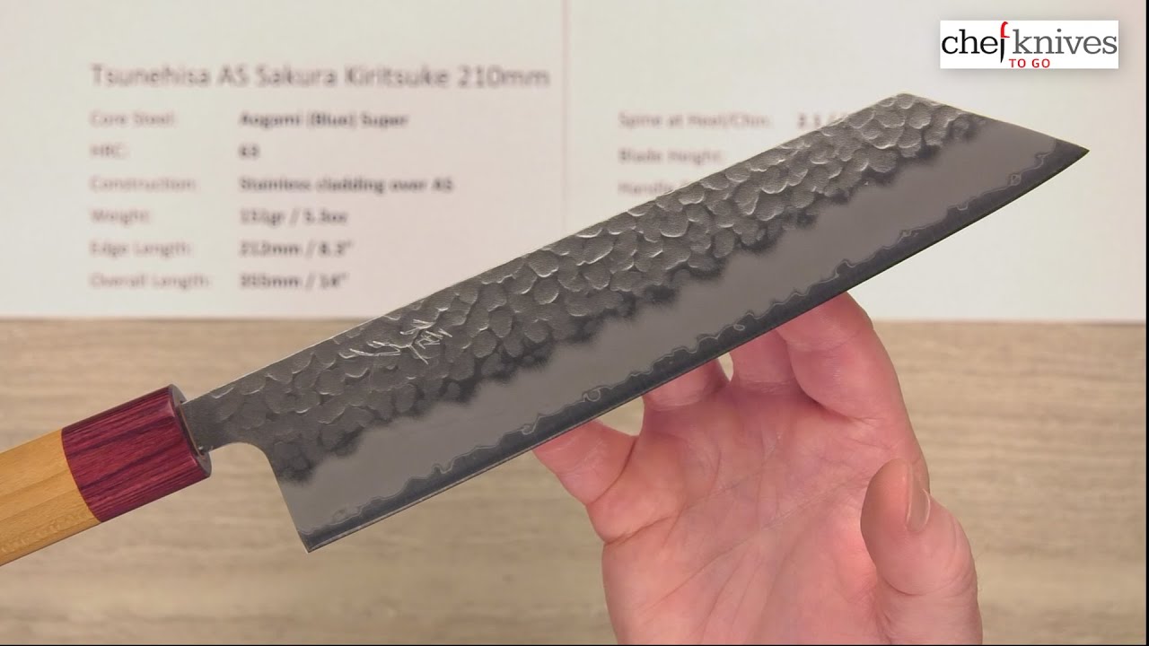 Tsunehisa AS Sakura Kiritsuke 210mm Quick Look