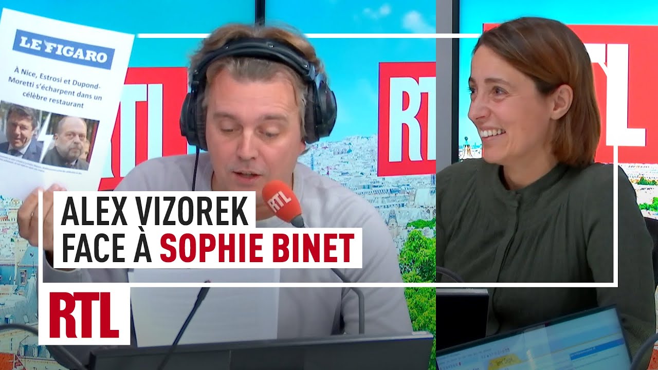 Alex Vizorek face à Sophie Binet 🤣