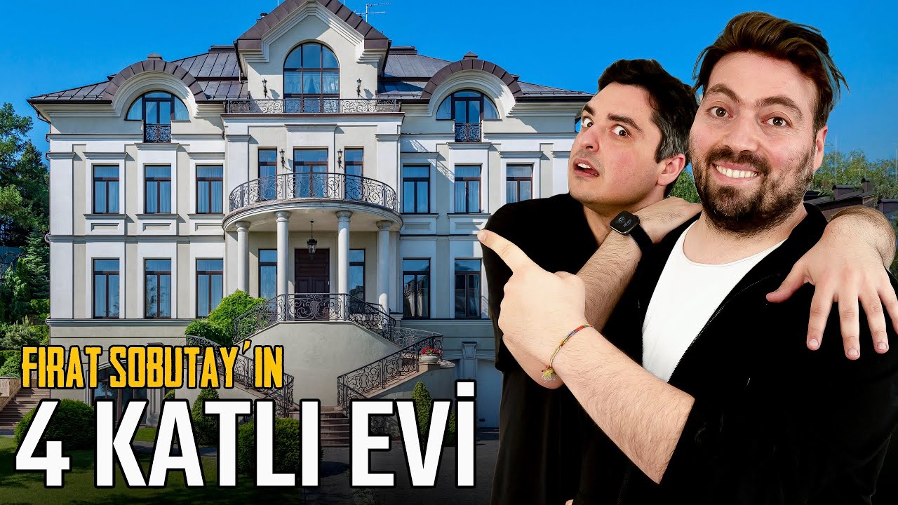 Fırat Sobutay’ın 4 Katlı Malikânesi #EvTuru @FIRATSOBUTAY