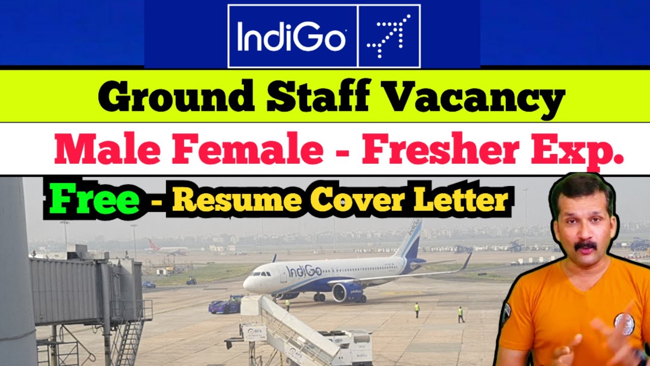Indigo Airlines | Ground Staff vacancy | Airline Airport job | @flyairAcademy