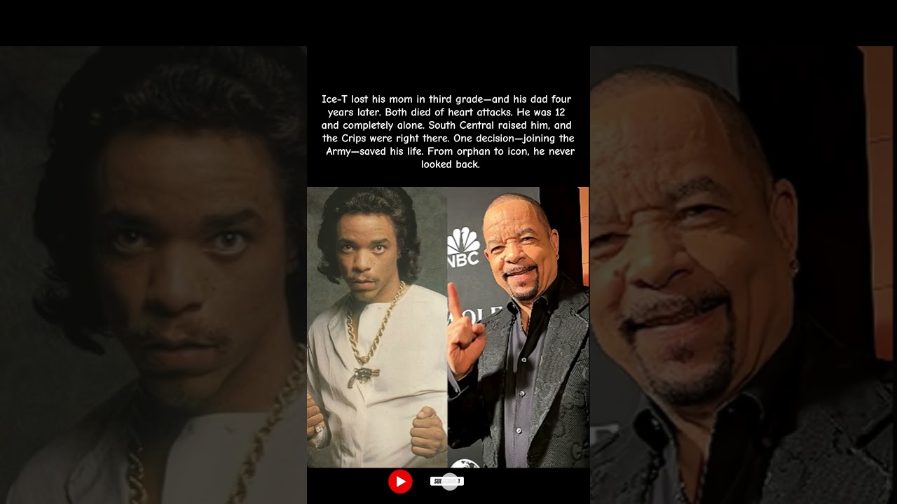 Ice T Lost Both Parents by 12 &mdash; The Army Saved His Life #shorts #icet