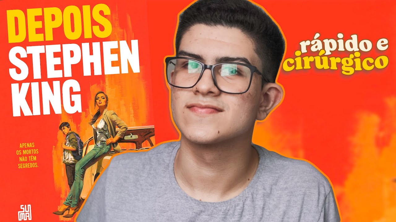 eu li DEPOIS, o novo livro do Stephen King | vlog de leitura (sem spoilers)