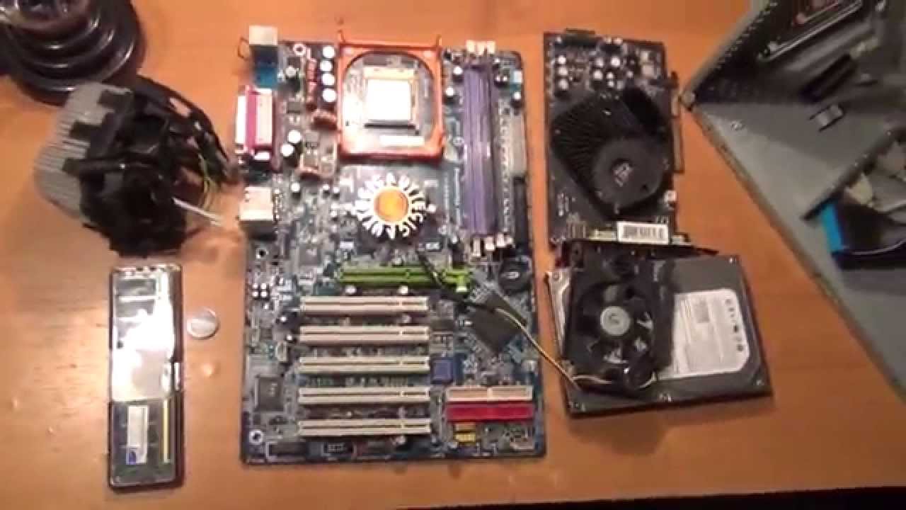 Компьютер за 1000 руб, для дачи. Pentium  4. Часть 1 (восстановление БП)