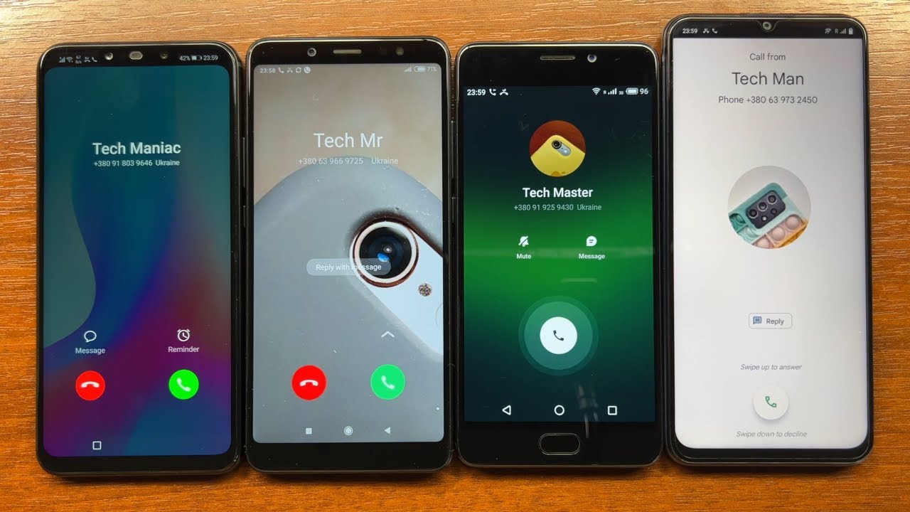 Huawei, Xiaomi, Meizu Dialers vs Google Dialer on Vivo Incoming Calls + Brand Ringtones