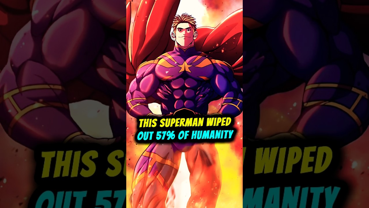 This Superhero Wiped Out 57% of Humanity! Epic #manhwa #villain #anime #manhwarecap #manhwaedit
