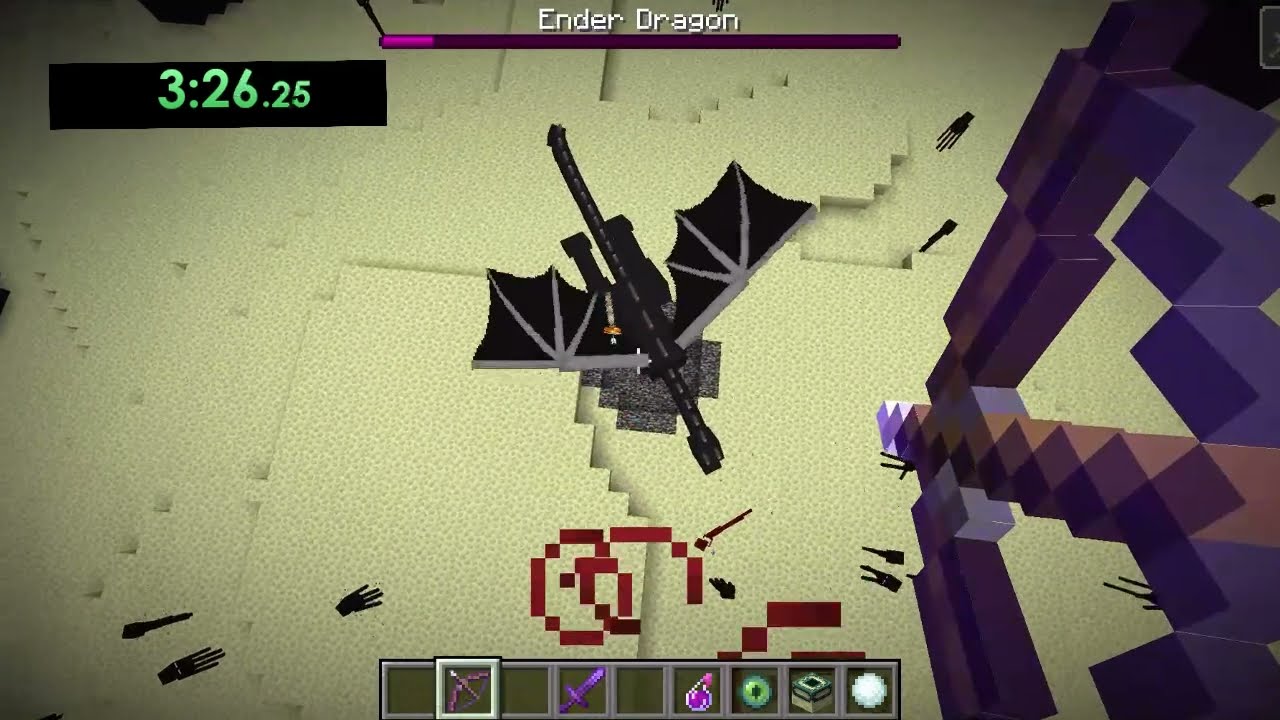 Speedrunning Minecraft In Creative Without Cheats