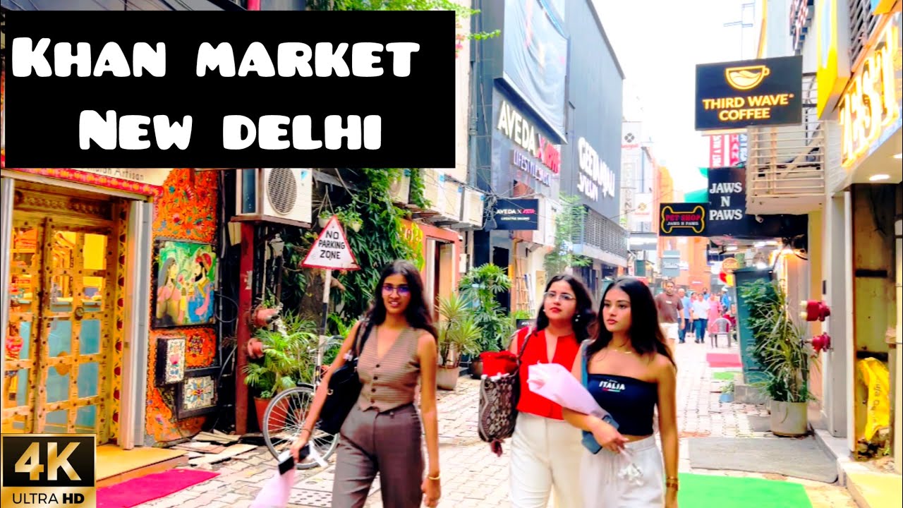 Walking And Exploring- Khan Market Rabindra Nagar New Delhi India 🇮🇳 4K HDR Video