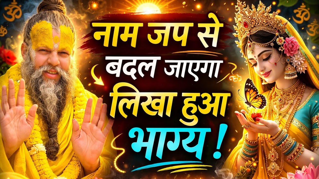 लिखा हुआ भाग्य भी बदल देता है नाम जप | Premanand Ji Maharaj