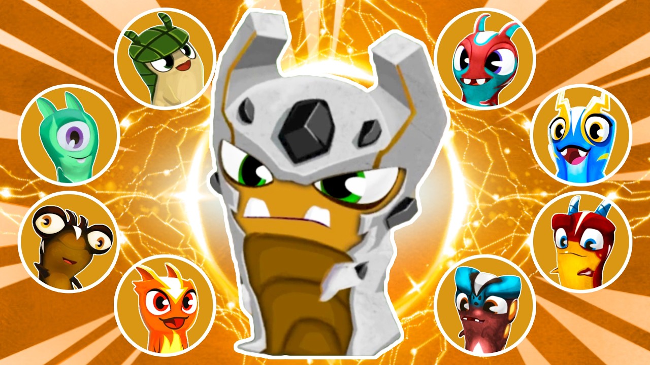 🌋 ELEMENTAL DE TIERRA 🌋 Fusiones 💫 | Slugterra: Slug It Out 2 #1996