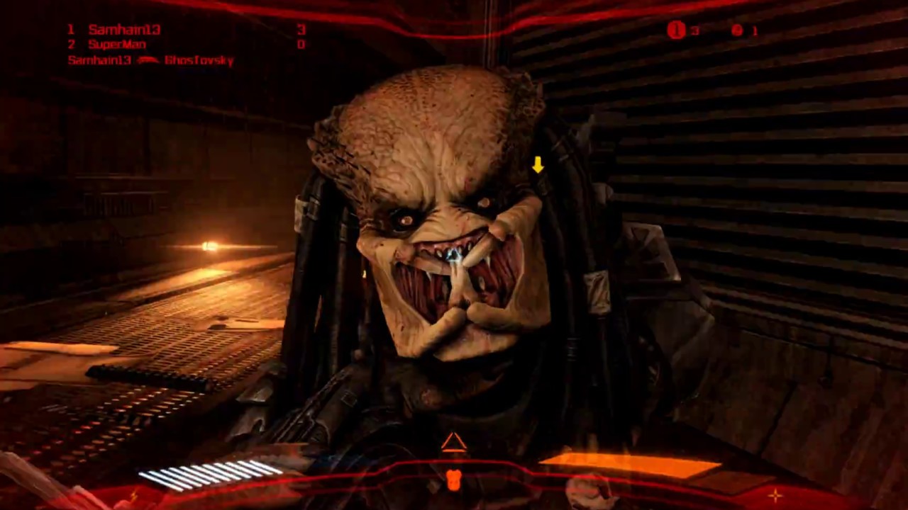 Aliens vs Predator 2010 -  Mixed species team deathmatch modded sounds/reshades Online Gameplay #13