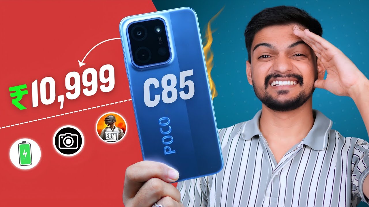 POCO C85 5G Review | ₹10,999 Good Budegt 5G Phone | poco c85 full review