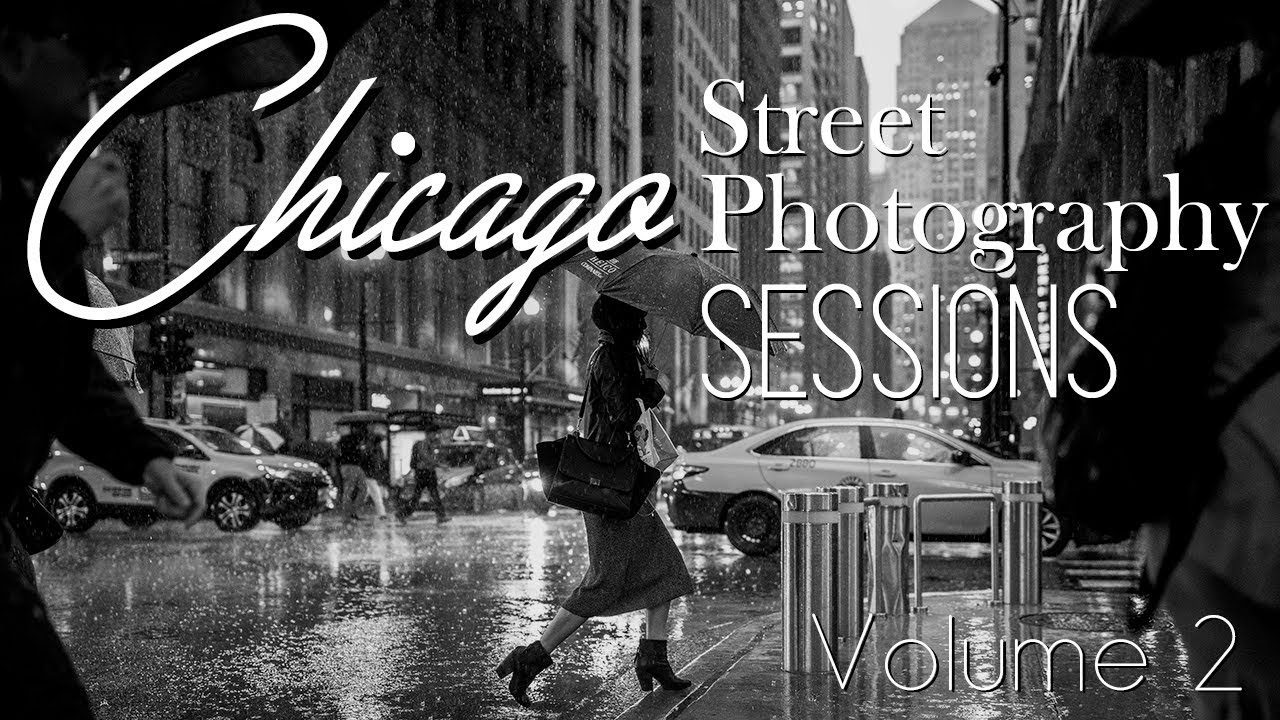 Street photography in the rain | Chicago POV