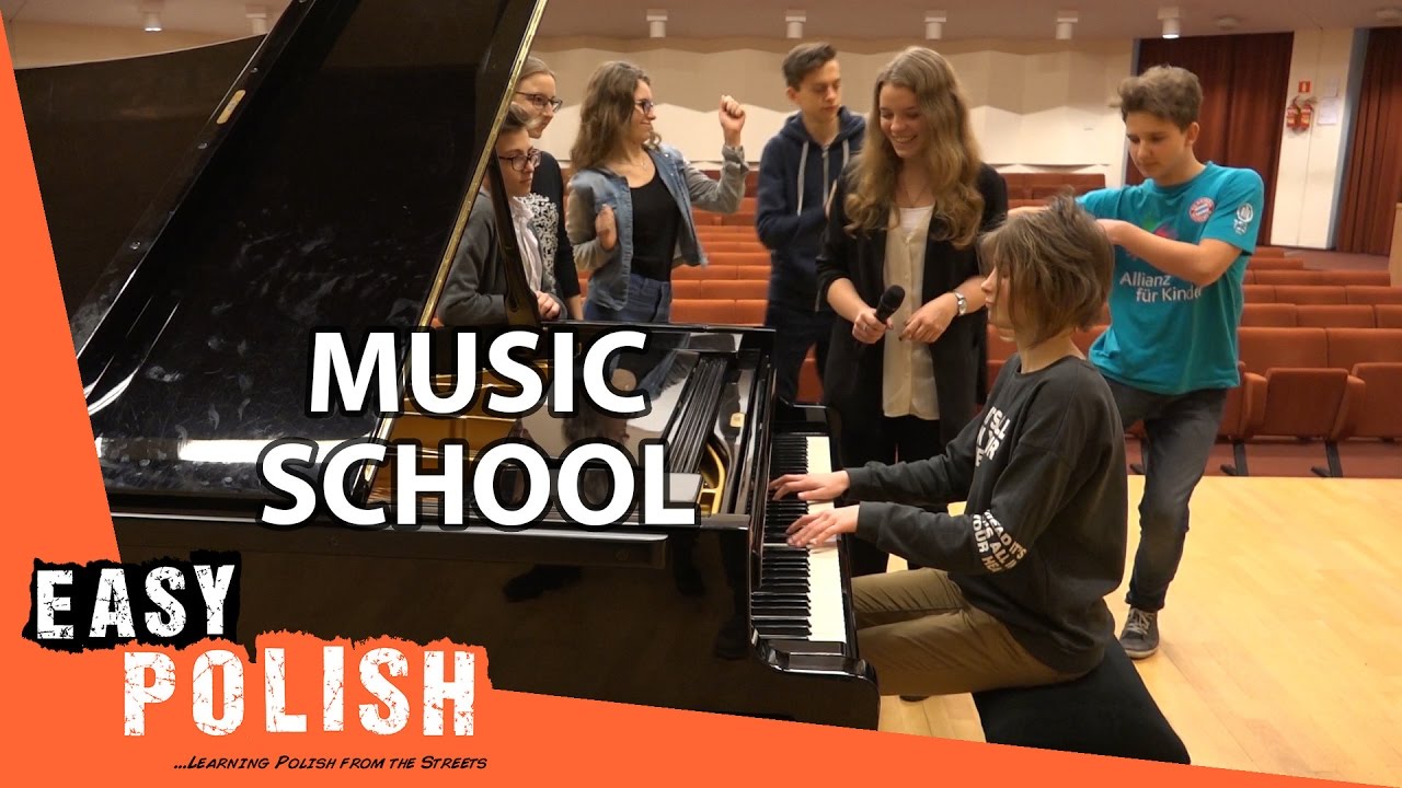 Music school in Katowice, City of Music | Super Easy Polish 6