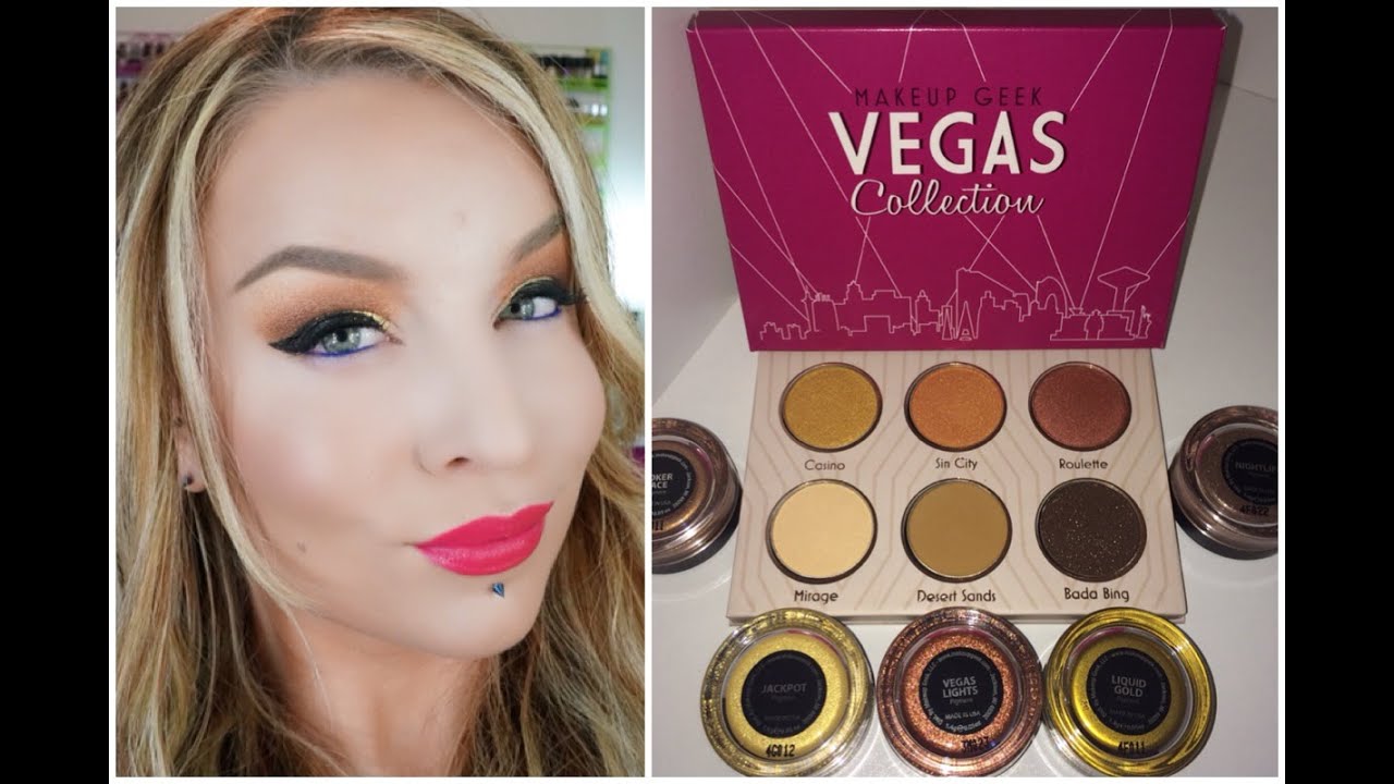 1st Impression : Look : Makeup Geek Vegas Lights Collection