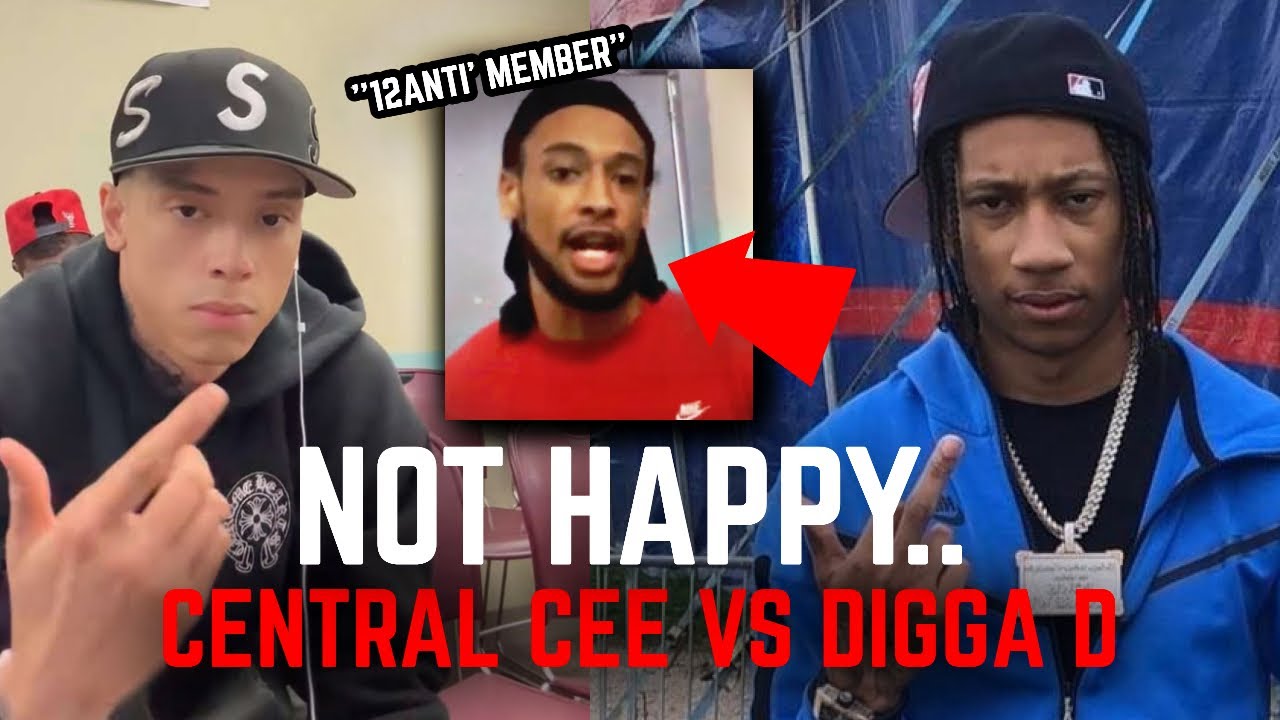 Central Cee критикует за неуважение к Digga D