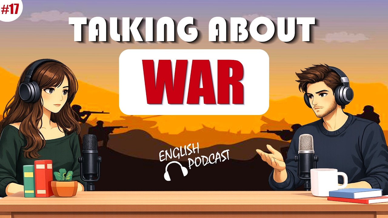 Talking About War in English | Causes, Effects, Safety & How to Promote Peace #podcast