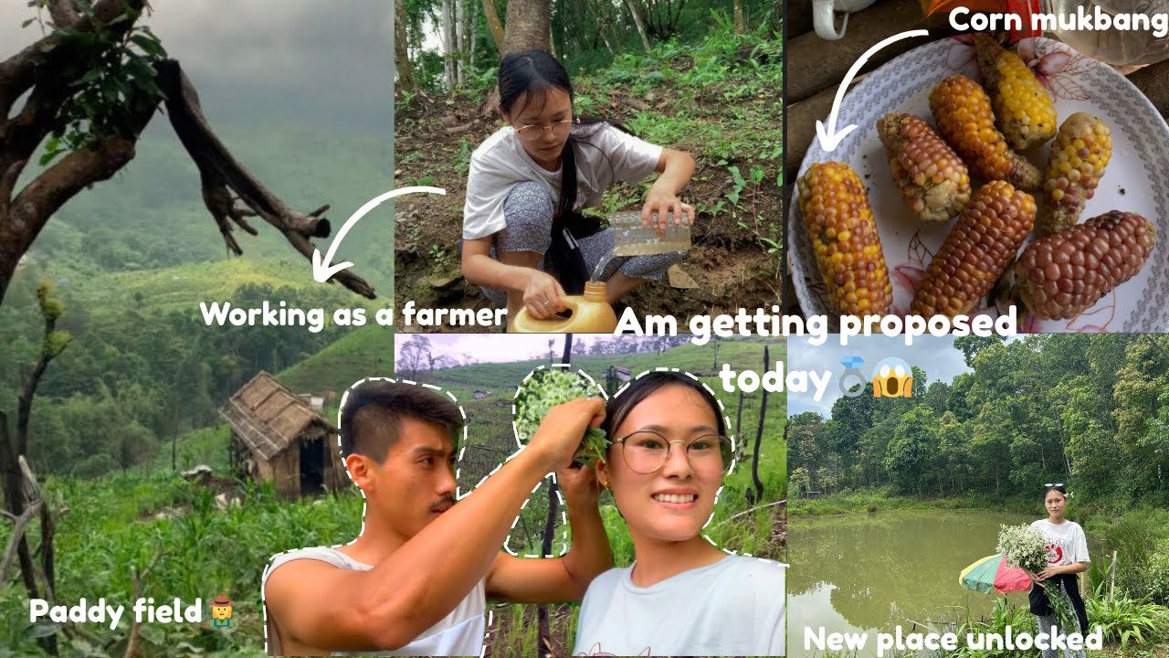 Eat ,Chill &Work with me👩‍🌾// Finally am getting married😭💍//New dating place found in  NH chukitong😂